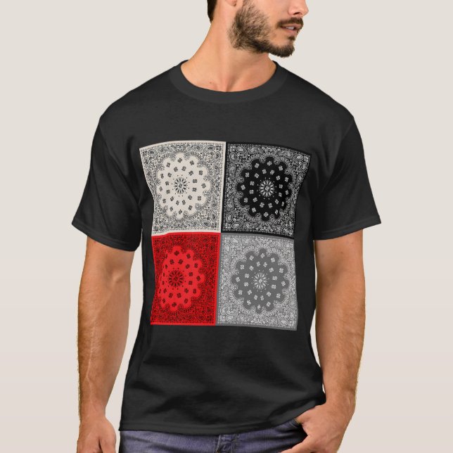 Camiseta 65 MCMLXV Bandana Mix Pattern (Frente)