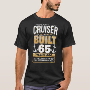 Camiseta 65.o Navio de Cruzeiro de Aniversário, 65 anos