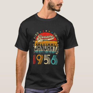 Camiseta 66º Dia De Decoração Janeiro 1956 Homens Mulheres 