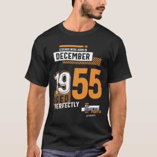 Camiseta 66. º aniversário As Legendas Foram Nasceres Em De