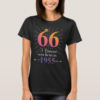 Camiseta 66.º aniversário Presente 66 anos