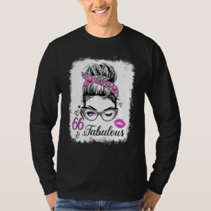 Camiseta 66 E Fabuloso Desde 1956, Aniversário Rainha 66 An