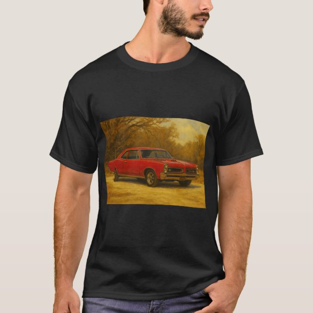 Camiseta "66" GTO Muscle Car (Frente)