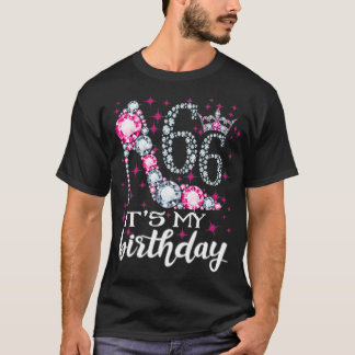 Camiseta 66 It's My Birthday 1955 66Th Birthday Gift Tee Fo
