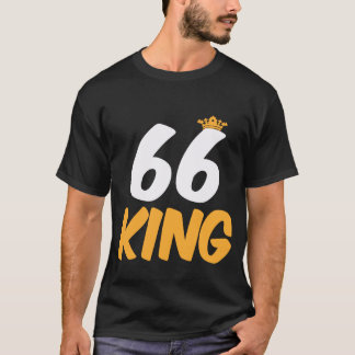Camiseta 66. Presente De Aniversário De 66 Anos De Idade, P