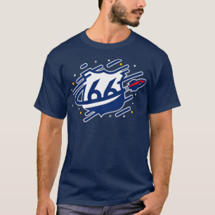 Camiseta 66 Vermelho Grande