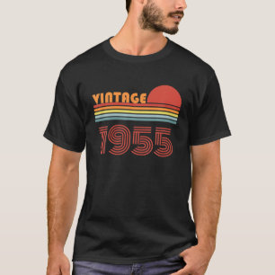 Camiseta 66 Year Old Day Of Birth Vintage Retro Sunset Born