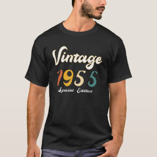 Camiseta 67ª Festa de aniversário Oferece 67 Antigos 1955