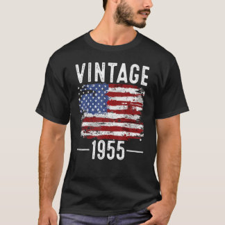 Camiseta 67.º Aniversário dos Estados Unidos Bandeira Vinta