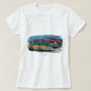 Camiseta 67, 68, t-shirt de 69 senhoras de Camaro