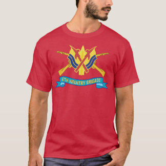Camiseta 67.a Brigada de Infantaria com Br DUI Ribbon X