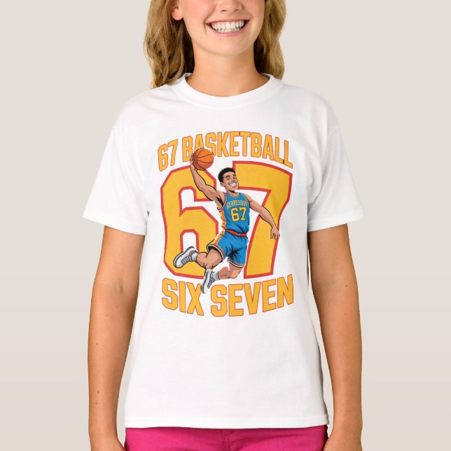Camiseta 67 Basketball Six Seven (Frente)