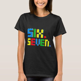 Camiseta 67 Blocos De Construção Para Crianças Meninos Seis