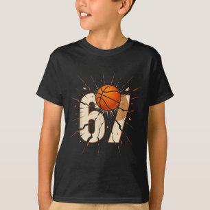 Camiseta 67 Brainrot Juventude Basquete Gotejamento - Crian