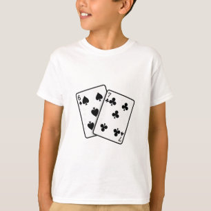 Camiseta 67 Cartas de Baralho Meme Engraçado Seis Sete