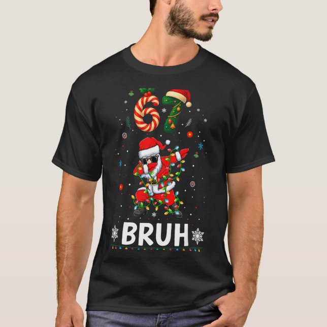 Camiseta 67 Christmas Bruh 6 7 Funny Meme Gift Teen Boys Gi (Frente)