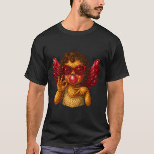 Camiseta 67 Cupido Chiclete Anjo Gema Estilo Dia dos Namora