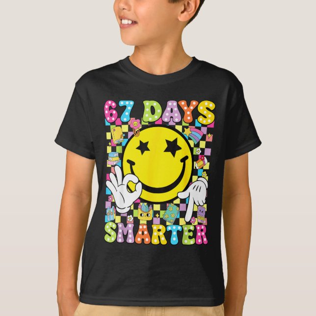 Camiseta 67 Days Smarter Funny Six Seven 67 Meme Teacher St (Frente)