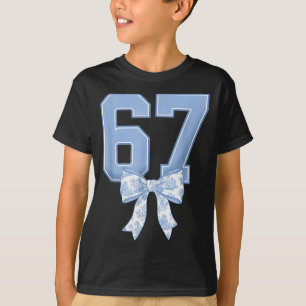 Camiseta 67 Design Para Professores 6 7 Meme Laço Garotas M