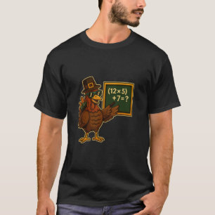 Camiseta 67 Dia de Ação de Graças Peruza Matemática Profess