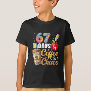 Camiseta 67 Dias de Café & Caos Contagem Regressiva Diverti