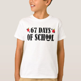 Camiseta 67 Dias De Escola Piada Six Seven Meme 