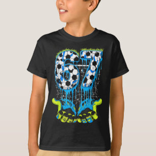 Camiseta 67 Drip Futebol Geração Alfa Gíria Seis Sete Meme