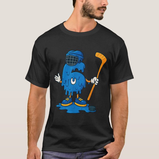 Camiseta 67 Drip Ice Cream Hockey Player  (Frente)