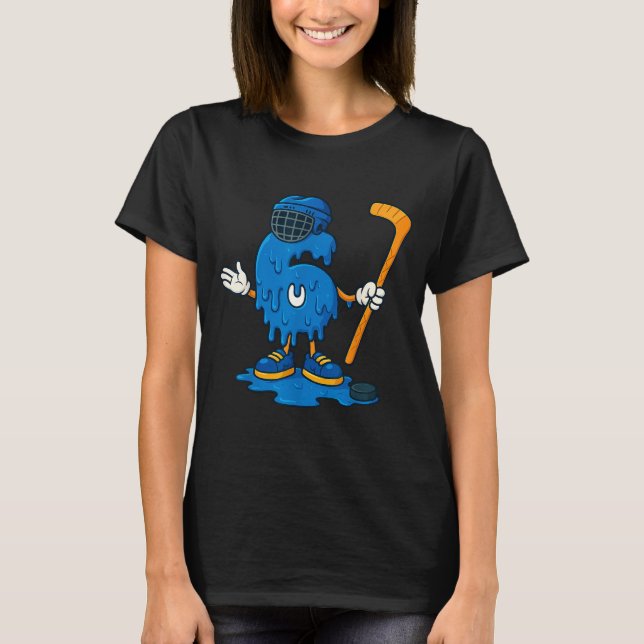 Camiseta 67 Drip Ice Cream Hockey Player  (Frente)