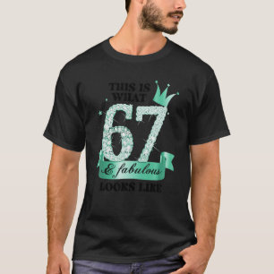 Camiseta 67 e Fabuloso Foto do Grupo de Partido Branca Turq