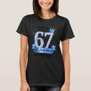 Camiseta 67 e fabuloso I Blue White Party Group Candid Phot