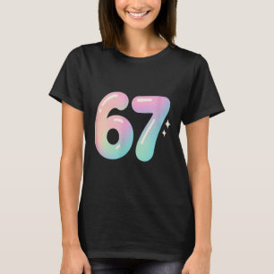 Camiseta 67 Energia Aura Alpha Gíria Meme da Internet 