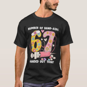 Camiseta 67 Enfermeira Meme Engraçado Seis Sete Enfermagem 