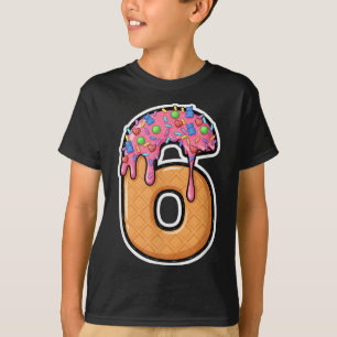 Camiseta 67 Fantasia de Halloween Número 6 Gelo Derretendo