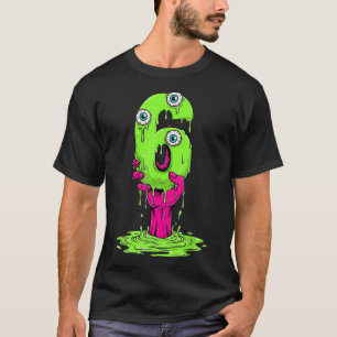 Camiseta 67 Fantasia de Halloween Número 6 Seis Meme Engraç