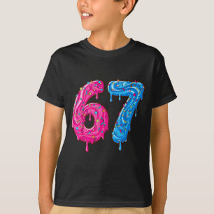 Camiseta 67 Fantasia Seis Sete Meme Número 6 7 Nele Juventu