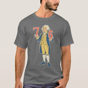Camiseta 67 George Washington Meme Engraçado Six Seven Gera