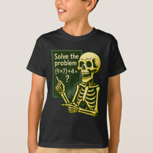 Camiseta 67 Halloween Matemática Divertida Seis Sete Meme B