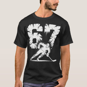 Camiseta 67 Hockey Cool Six Seven Geração Alpha Gíria Inver