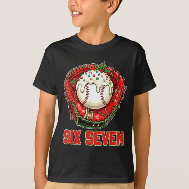 Camiseta 67 Ice Cream Drip Funny Six Seven Gen Alpha Christ (Frente)