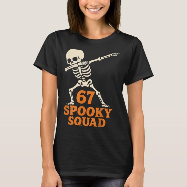 Camiseta 67 Meme 6 7 Números Seis Sete Crianças Engraçadas (Frente)