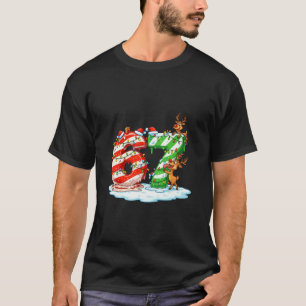 Camiseta 67 Meme de Natal 6 7 Números Seis Sete Geração Z A