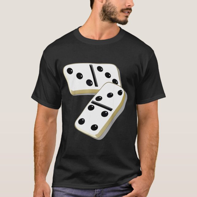 Camiseta 67 Meme Dominoes Funny Six Seven Domino 6 7 Gen Al (Frente)