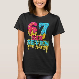 Camiseta 67 Meme Engraçado Seis Sete Geração Alpha Gíria An