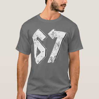 Camiseta 67 Meme Engraçado Seis Sete Meme 6 7