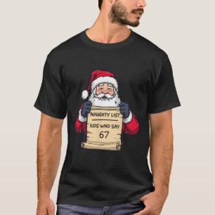 Camiseta 67 Meme Engraçado Seis Sete Natal Para Homens Mulh