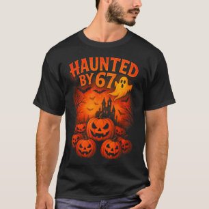 Camiseta 67 Meme Fantasma Halloween Divertido Six Seven Gen