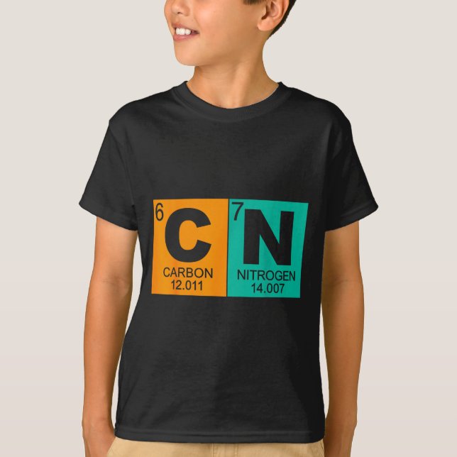 Camiseta 67 Meme Funny Science Teacher Periodic Table Retro (Frente)