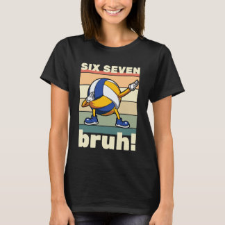 Camiseta 67 Meme Funny Six Seven Bruh Kids Boys Girls Dab V