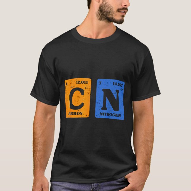 Camiseta 67 Meme Funny Teacher Science Periodic Table Retro (Frente)